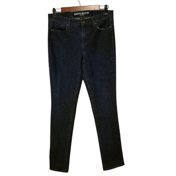 Dkny Jeans Soho Skinny Dark Wash Blue Jeans Size 4 - Picture 1 of 7